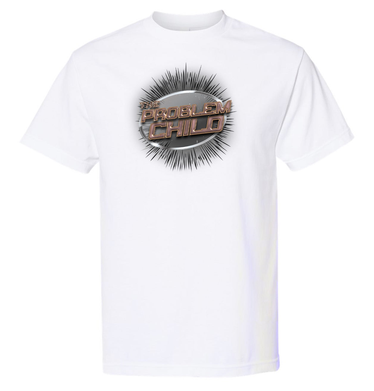 White Classic Problem Child Tee -- MEN