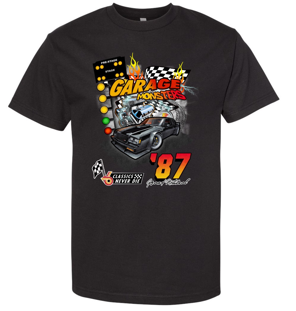 Garage Monsters Granny Tee -- MEN