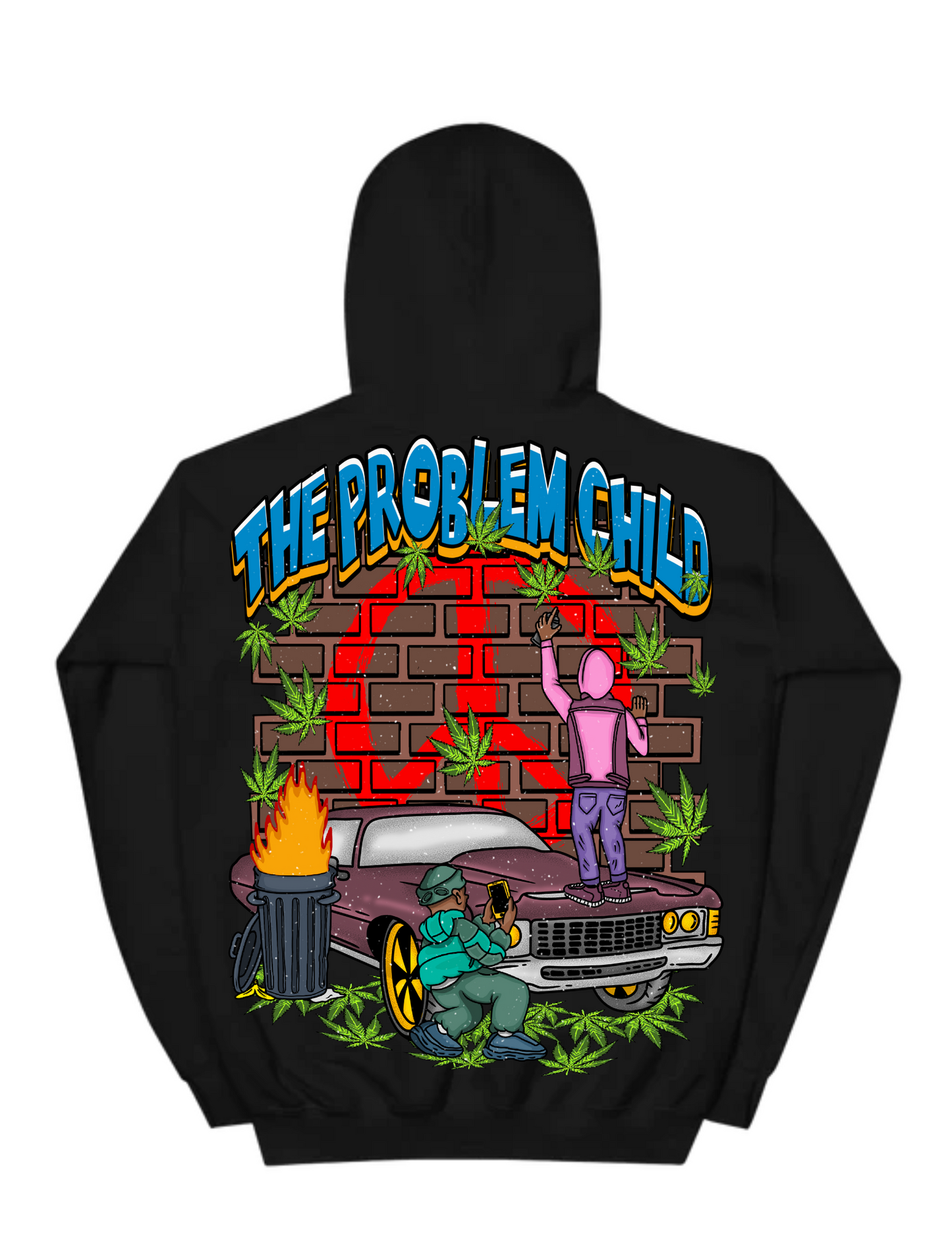 Problem Child Graffiti Hoodie -- UNISEX