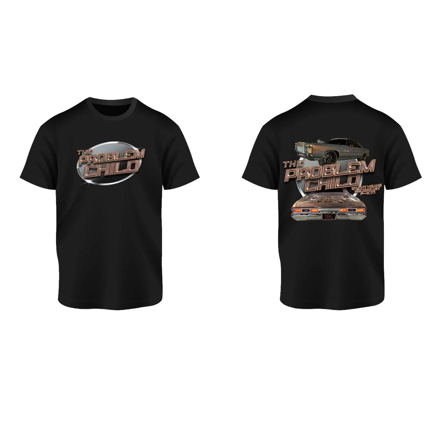 Black Classic Problem Child Tee -- MEN